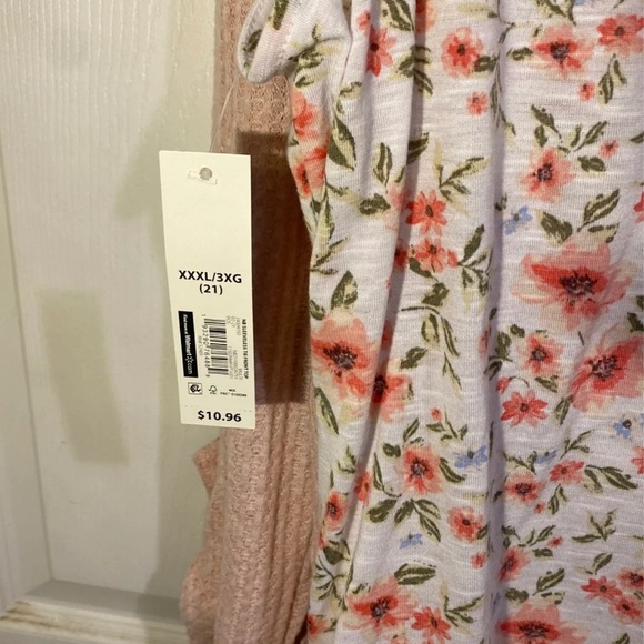 SOLD 2 NWT No Boundaries Tie-Front Tops Size XXL/XXXL - Picture 5 of 9